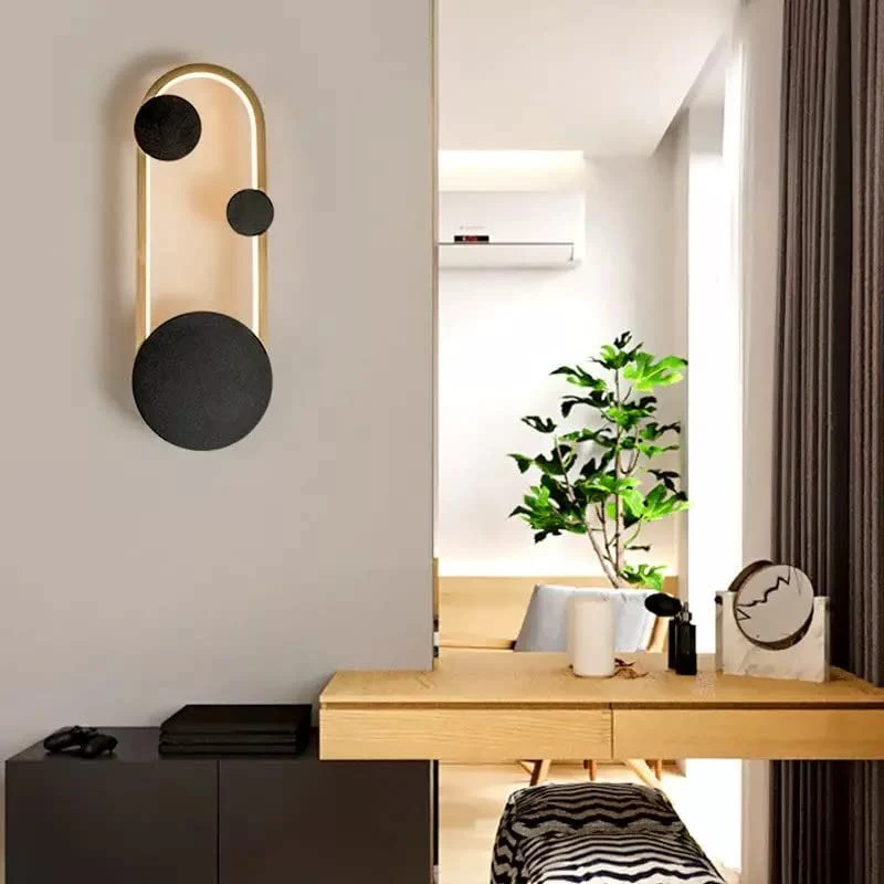 Aplica Led de perete Zen Oval