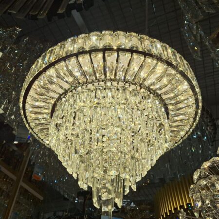 Candelabru Led Elisy Argintiu 60cm Happy Light