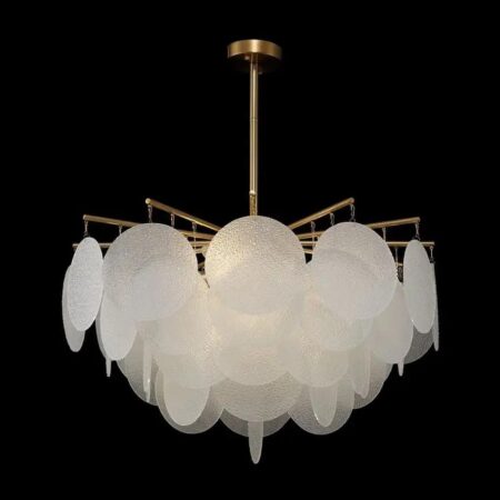 Candelabru auriu living Venera Happy Light