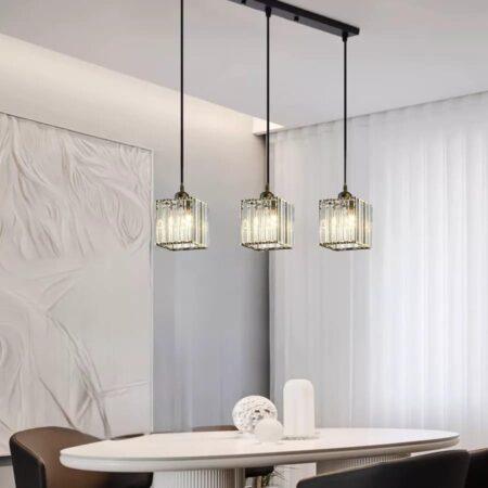 Pendul Liniar Mini Brilliant Black SQ Trio