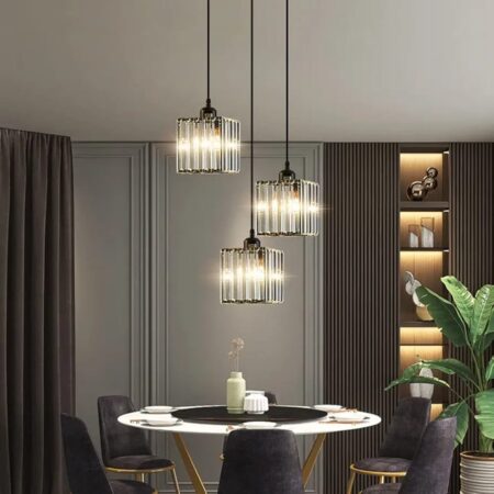 Pendul Mini Brilliant Black SQ Trio Happy Light
