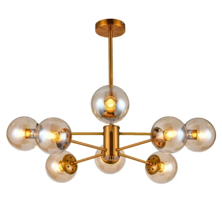 Lustra Camel Gold 8 globuri