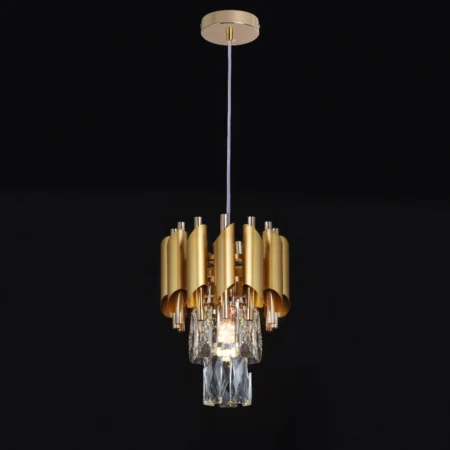 Pendul auriu Regal Happy Light