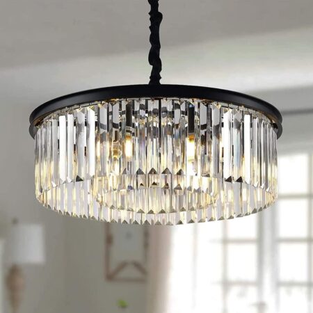 Candelabru Atena Black 60cm Happy Light