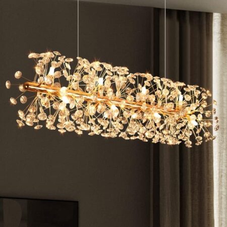 Candelabru Liniar Glade Gold 90cm Happy Light
