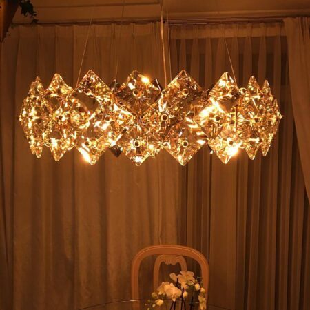 Candelabru auriu Poema 60cm Happy Light