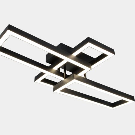 Lustra Led Trio Forms 50W cu telecomandă Happy Light