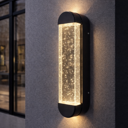 Aplica Led Exterior Aqua BK 12W Happy Light