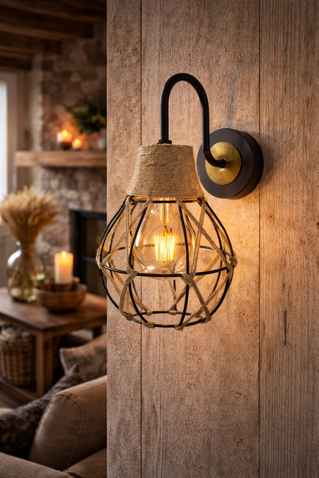 Aplica de perete Model Rustic Happy Light Aplica de perete Model Rustic Happy Light