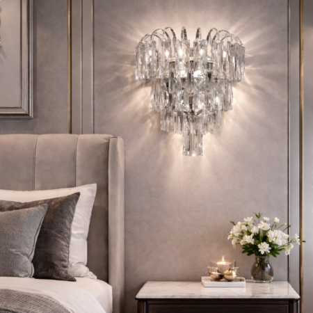 Aplica de perete Radiant Silver