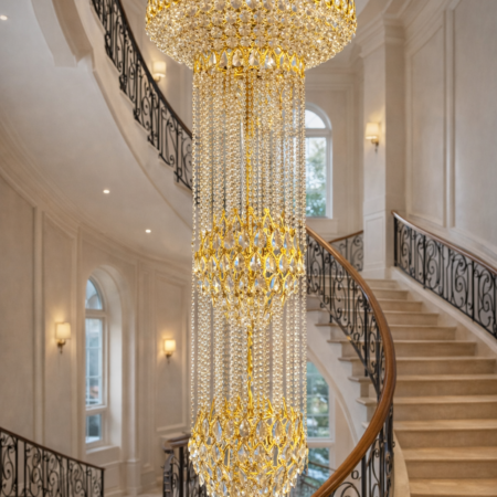 Candelabru Chateau Royal Gold Happy Light