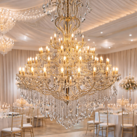 Candelabru Imperial Auriu K9 200x160cm