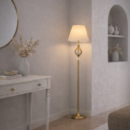 Lampadar Palmer Auriu