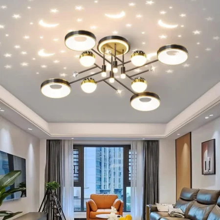 Lustra Led Starlit Sky cu telecomandă