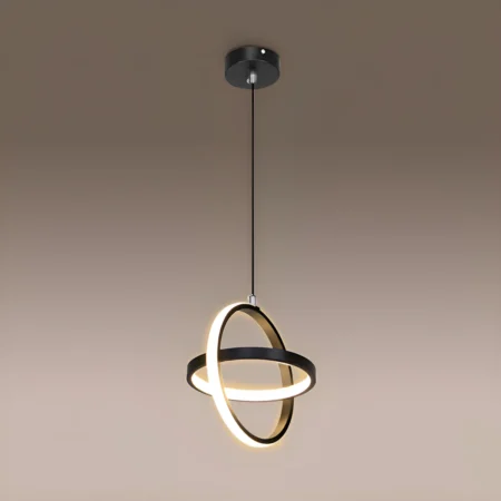 Pendul Led Gravity Black RD 24W Happy Light