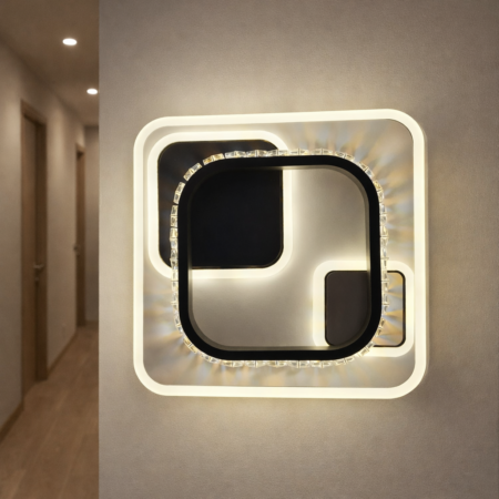 Aplica Led Mix Square Happy Light