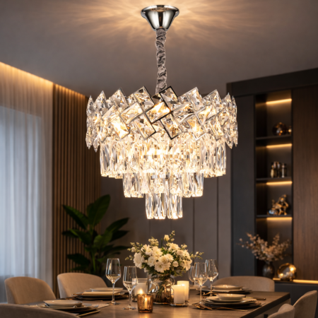 Candelabru Roncaro Silver 40cm