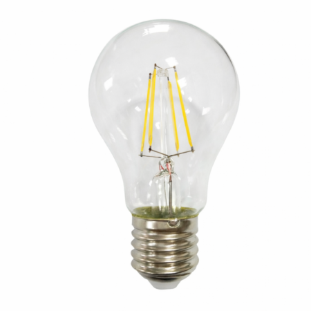 Bec Led E27 10W Transparent 6500K Lumină Rece