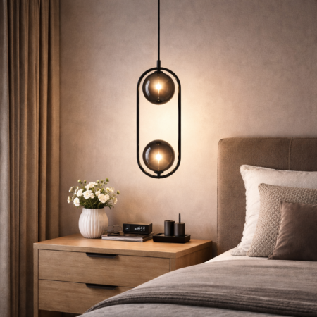 Pendul Pearl Ovale Double Dark