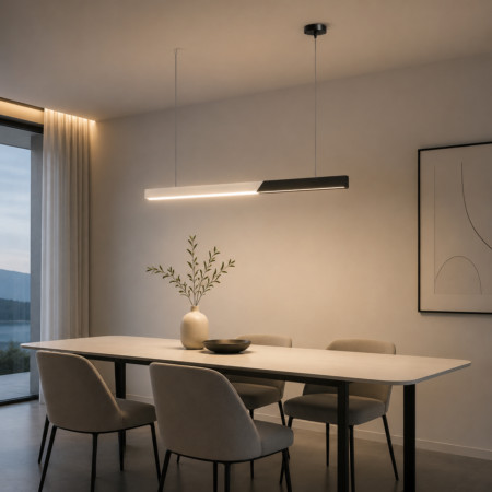 Lustra Led Dining Elion 80W cu telecomandă