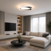 Lustra Led Elion RD 84W cu telecomandă