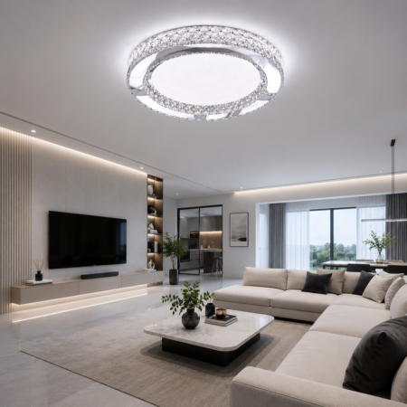 Lustra Led living Atisia 80cm