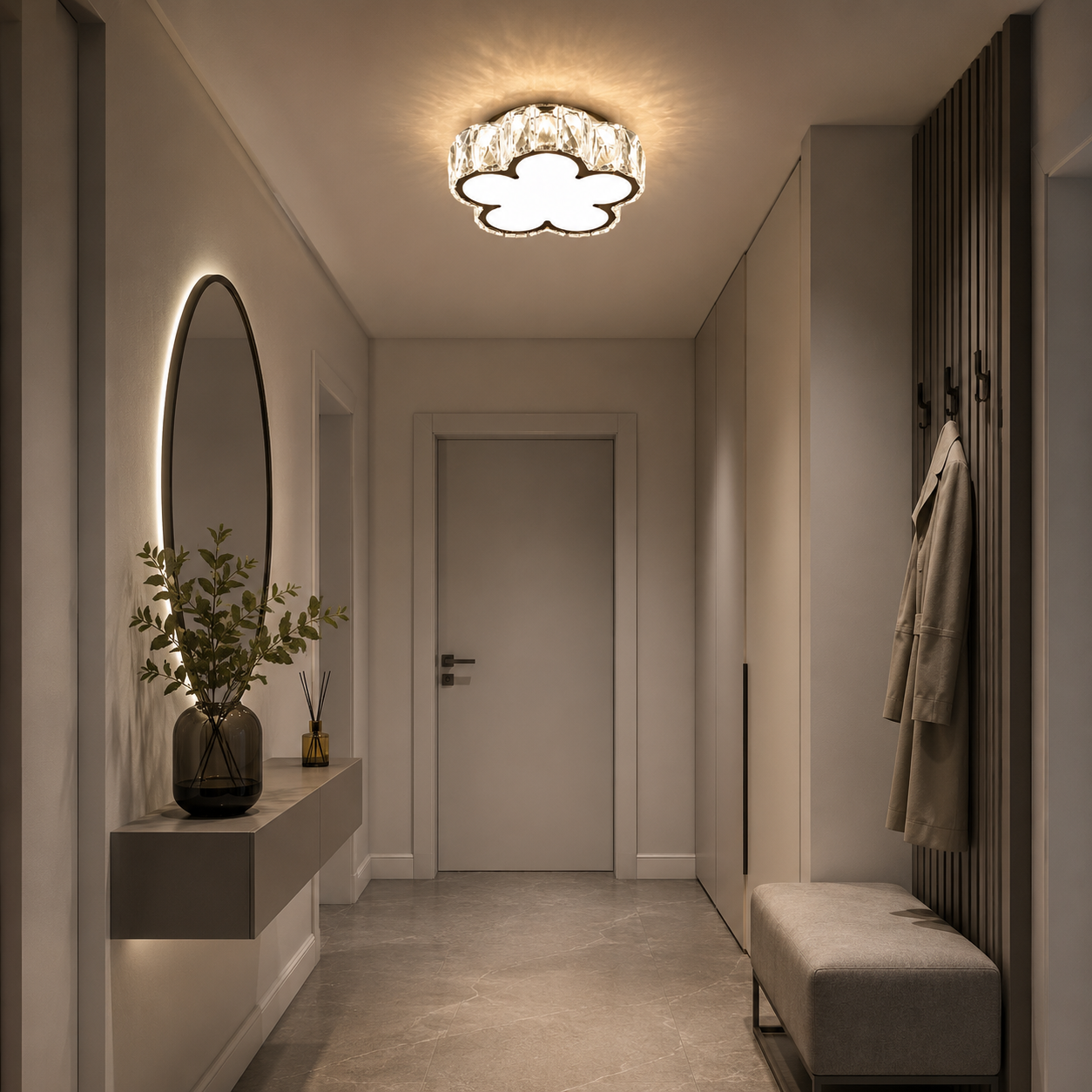 Lustra Led pentru hol Mini Flower 36W Lustra Led pentru hol Mini Flower 36W