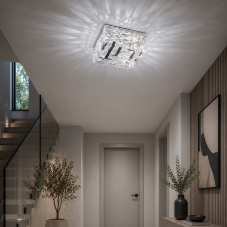 Lustra Led pentru hol Mini Tizia 56W Happy Light