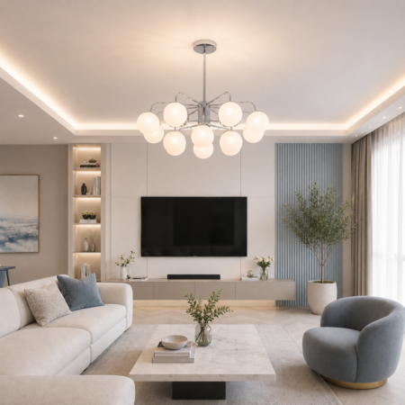 Lustra Sylvera M2 12 globuri Happy Light