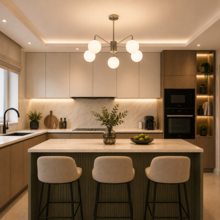 Lustra Sylvera M2 5 globuri Happy Light