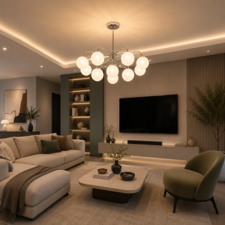 Lustra living Sylvera M2 12 globuri