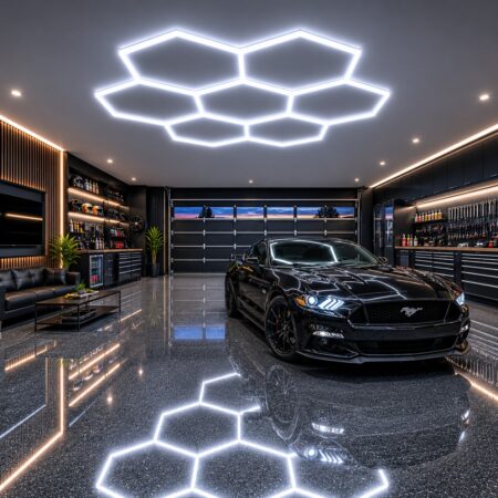 Sistem Led HoneyComb 7 Hexagoane