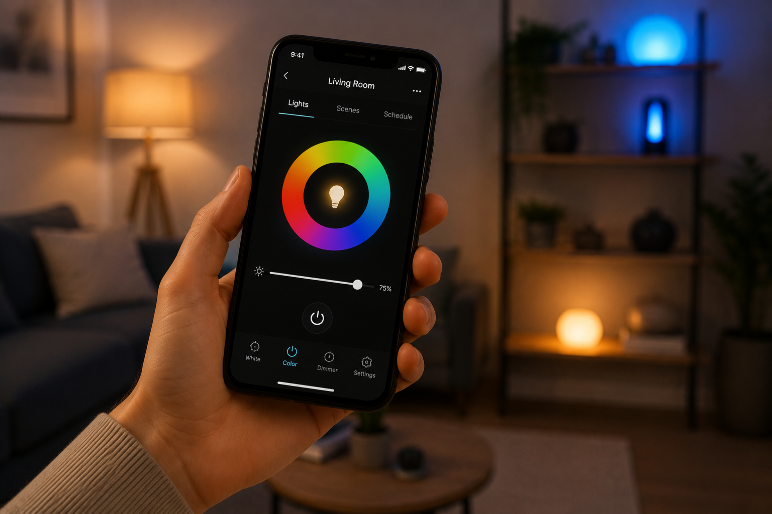 Iluminat Led Inteligent Happy Light
