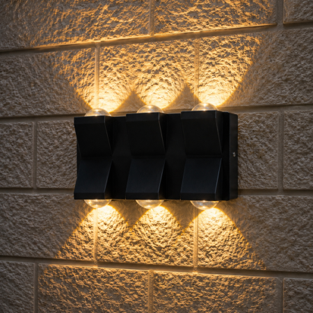 Aplica Led Exterior Dual 6W Lumină caldă