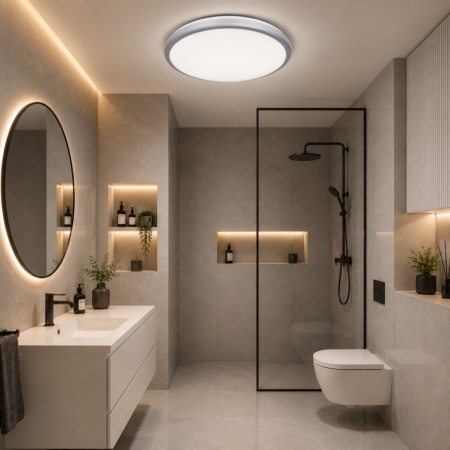 Plafoniera Led Baie Leston SV 36W IP54 Lumină neutră Happy Light