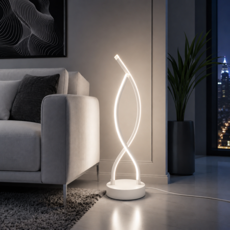 Veioza Led Double Twist White 16W Happy Light