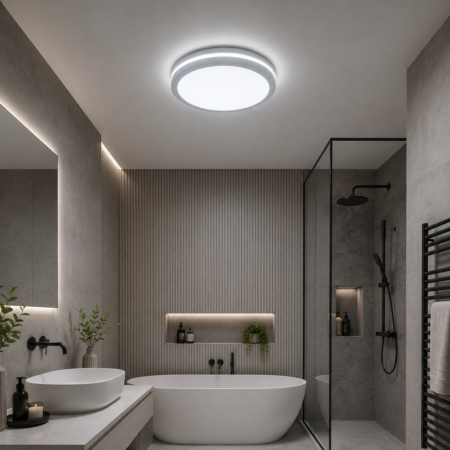 Plafoniera Led Baie Rondo WT IP54 Happy Light