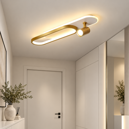 Aplica Led Skate Gold 80cm Happy Light