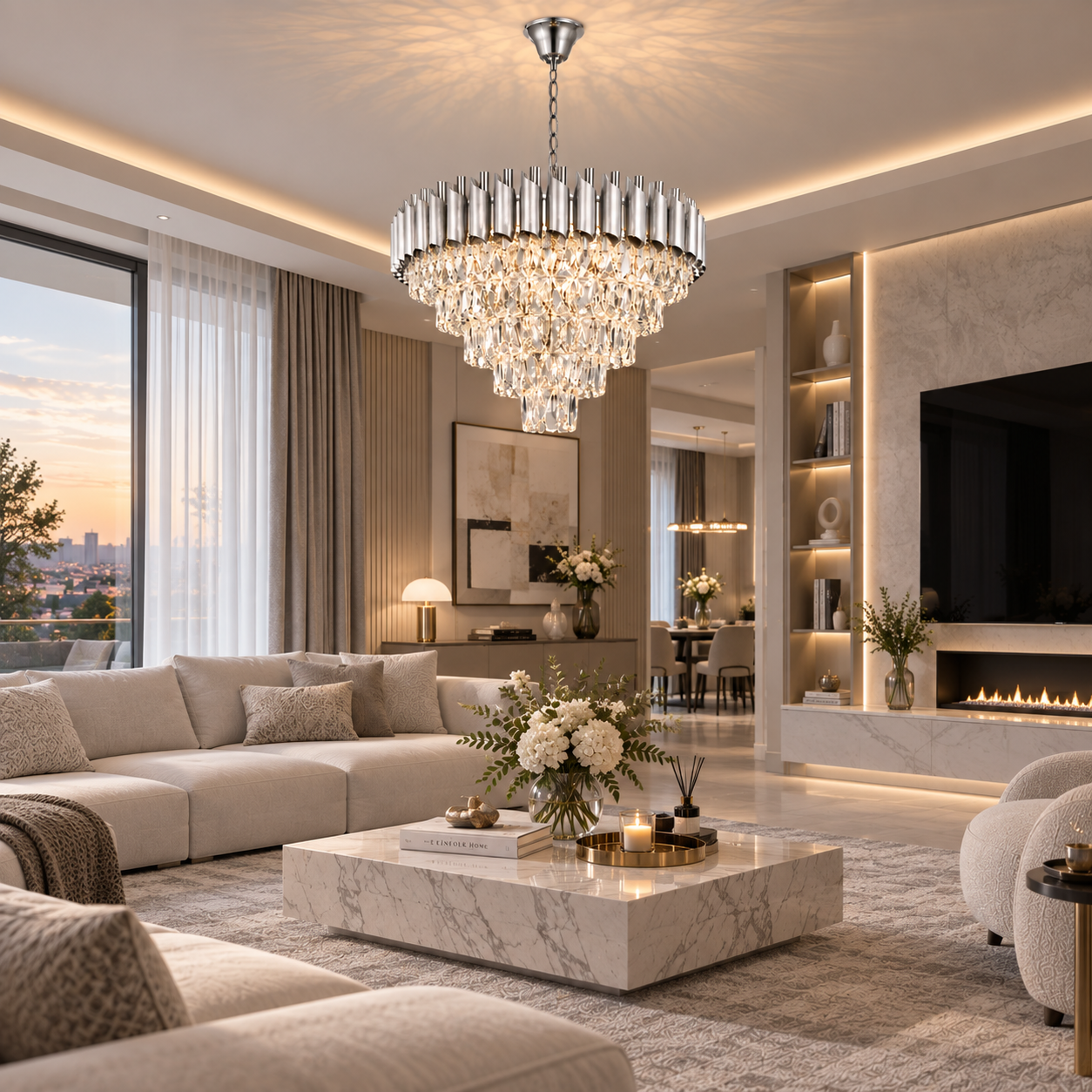 Candelabru Regal Silver Candelabru Regal Silver