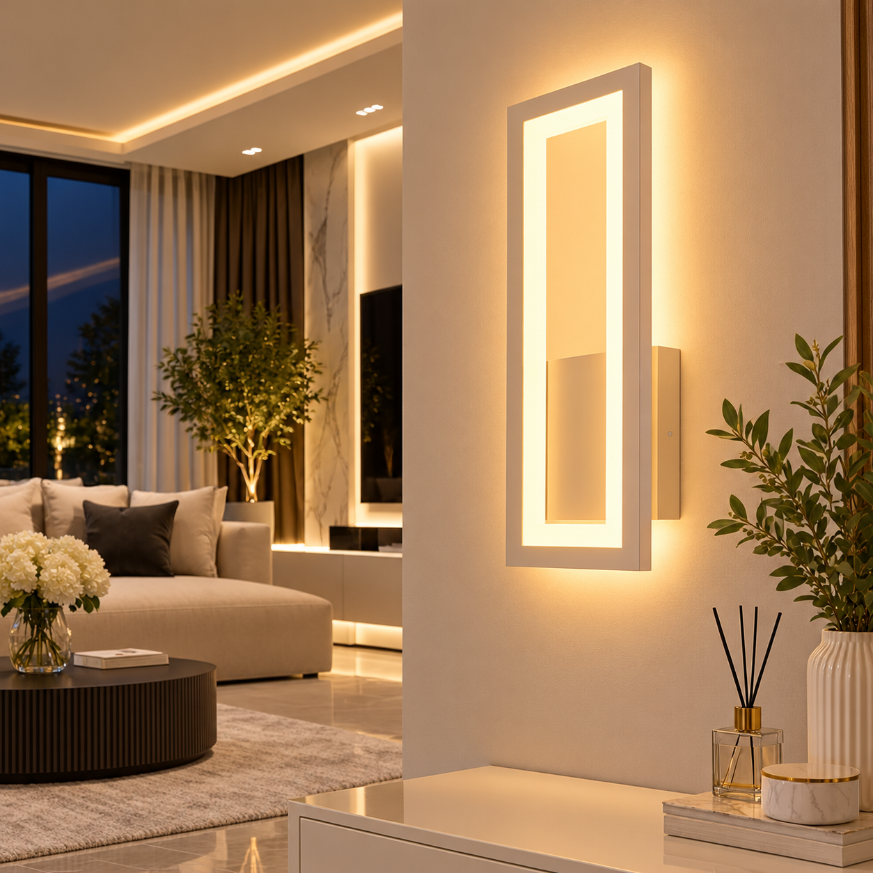 Aplica Led Cenco White 20W - imagine 2