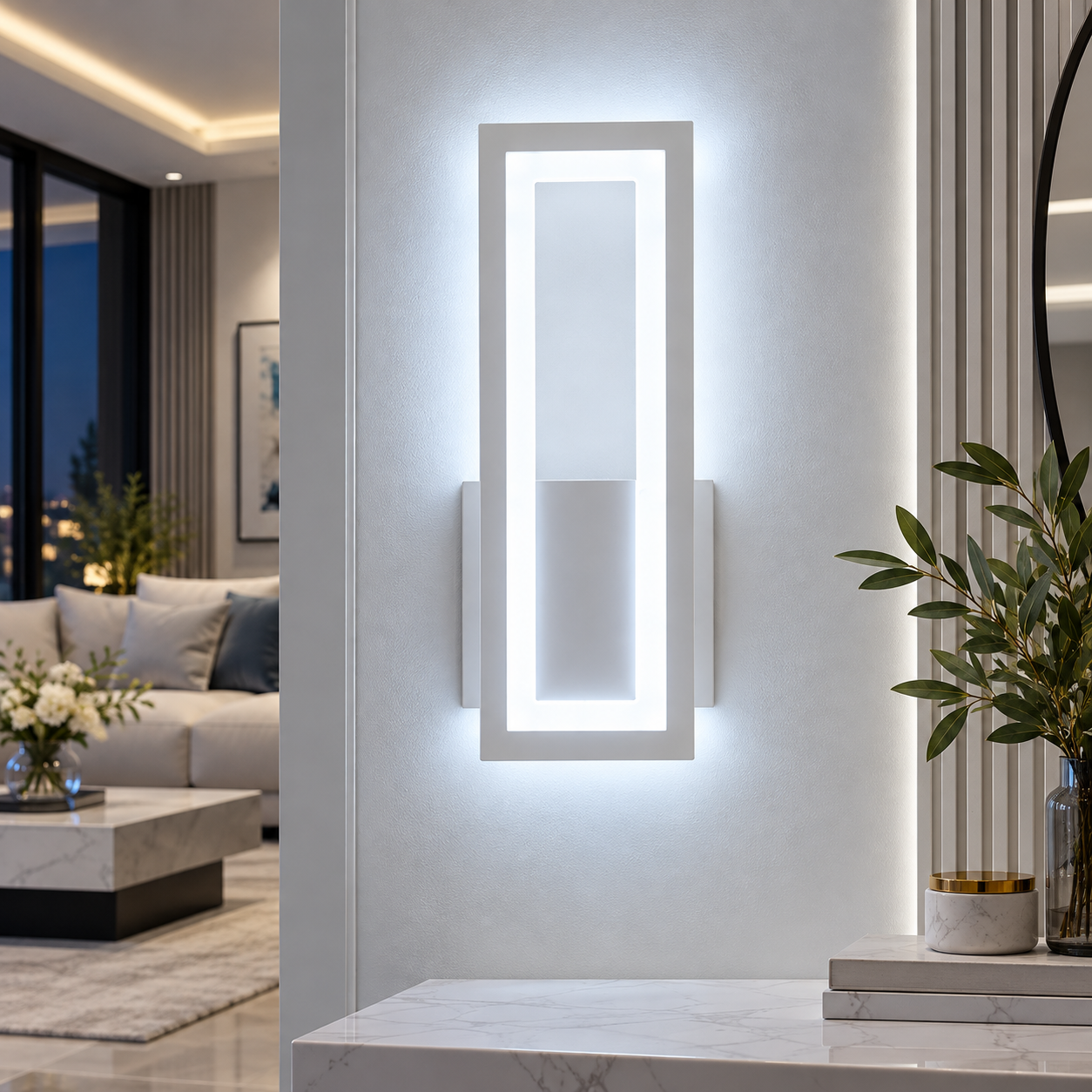 Aplica Led Cenco White 20W