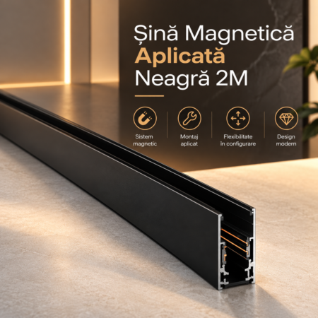 Sina Magnetica Aplicata Neagra 2M